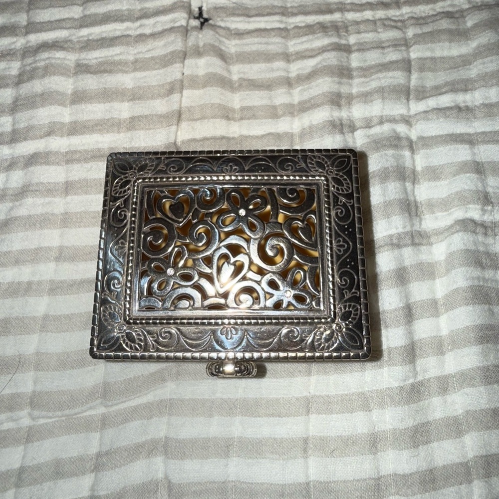 Brighton Silver and Gold Jewelry Box